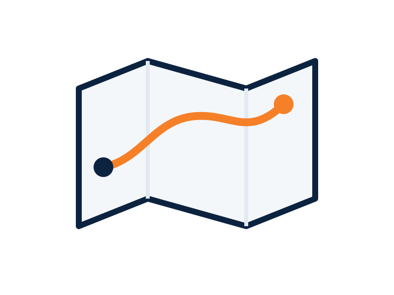 Commercial route optimisation planning efficient fleet routes on a map